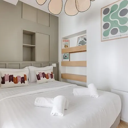 Mykeypers - Design & Cosy Flat 4p - Xv アパート *